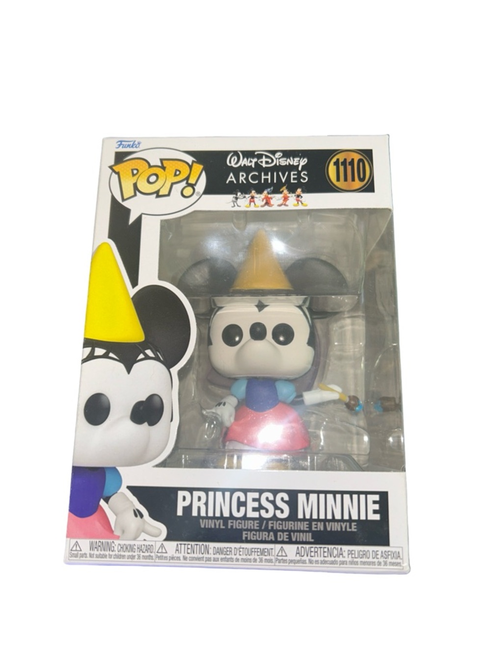 Funko Pop! Princess Minnie Yellow Blue Pink Vinyl Figure (1110)